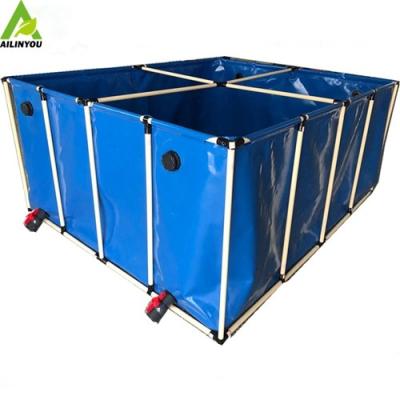 China Factory direct selling fish and shrimp farming tanks tilapia fish tanks en venta