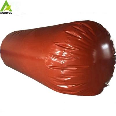 China Biogas Digester/Storage Bag Thickness 0.9mm-1.5mm Enhancing Waste Water Treatment for sale