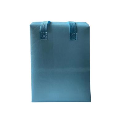 China Recyclable Commercial Insurance Shopping Laminated Non Woven Tote Non Woven Drawstring Bag for sale