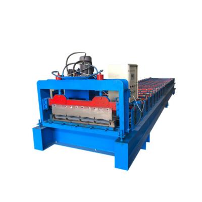 China Hotels 0.18 Full Hard IBR And Corru Roof Panel Roll Forming Machine Sheet Making Machine For South Africa for sale