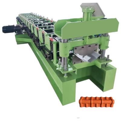 China Hotels Sheet Ridge Flashing Capping Roll Forming Machine for sale