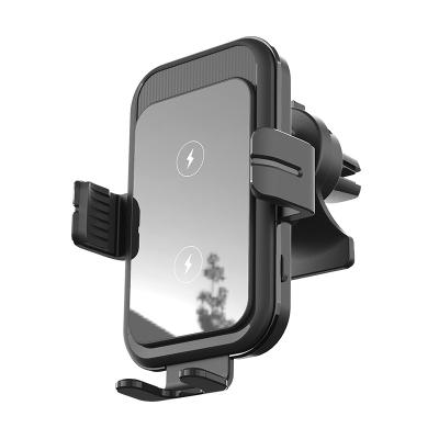 China Cell Phone Qi Car Mount Windshield Dash Auto-Fixing Quick Charging Wireless Fast Charger For iPhone 13/12 Series Phone for sale