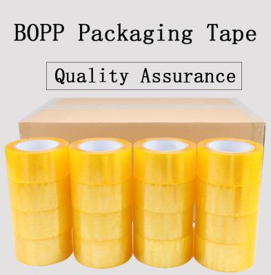 China Factory Manufacture High Quality Waterproof Bopp Packaging Adhesive Tape Transparent Clear Color for sale