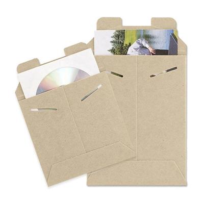 China Durable, Rigid Brown Color Rigid Mailers Stay Flat Hard Cardboard Envelopes for sale