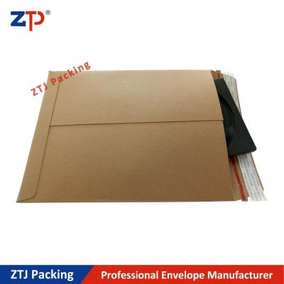 China 100% Recyclable Factory Direct Wholesale Cardboard Envelopes Rigid Kraft Paper Mailers China for sale