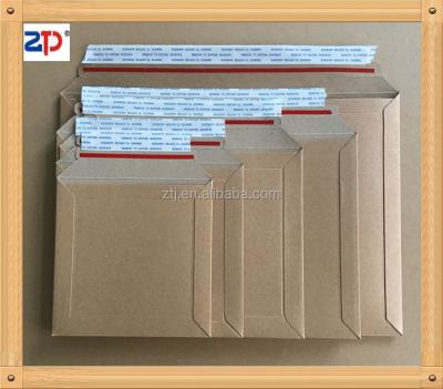 China Business Envelope Kraft Mailers Stay Flat Envelope For Packaging for sale