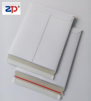 China Recyclable Mailer / Security Rigid Flat Bags / Cardboard Envelope for sale