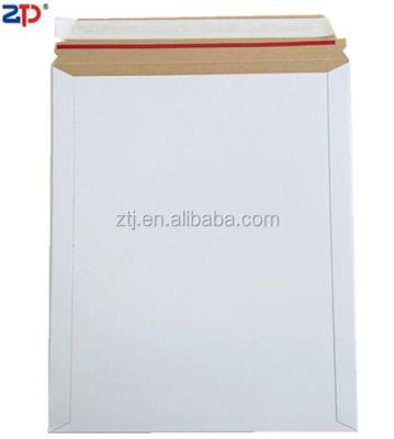 China Kraft Paper Cardboard Mailing Mailing Bag Rigid Kraft Paper Envelope for sale