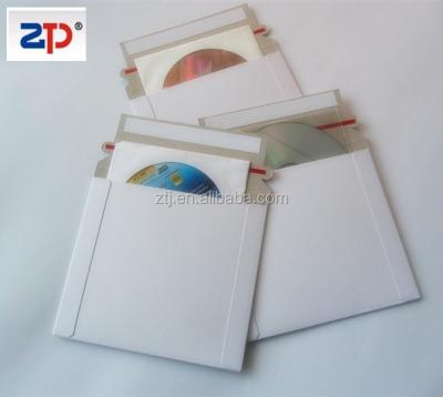 China White Paper Envelope CD / DVD Mailing Envelope For Packaging for sale