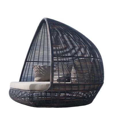 China Coastal Modern Garden Rattan Furniture Sofa For Hotel for sale