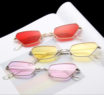 China Fashion Sunglasses Polygon Fashion Small Frame Women's Party Sunglasses for sale