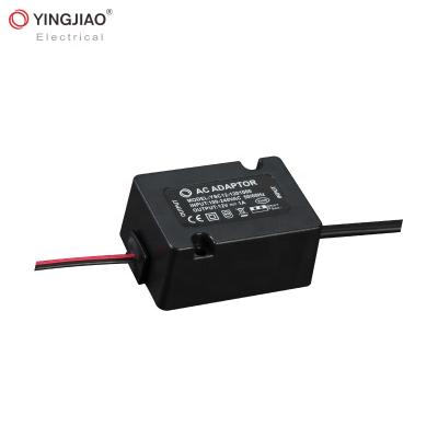 China Customize Outdoor LED Power Supply 24V DC to AC Switching Adapter 12V 1A Power Adapter for CCTV Cameras YSC12 for sale