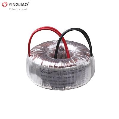 China Electrical Equipment 12V Transformer 200W Power Amplifier Toroidal Single Power Transformer for sale