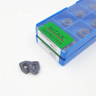 China Tools WNMX09T316 WP6152 Witaik Brand Tungsten Carbide Rotary Milling Insert For CNC Milling Tools for sale