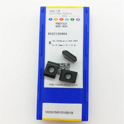 China Professional Carbide Blade CNC Wiper Milling Tools XEEC120904 YBD152 Milling Insert for sale