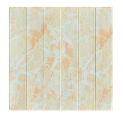 China Wood Mix Cheap Modern Color Waterproof+ECO-Friendly Low Moq Africa Market 3d Foam Adhesive Wallpaper for sale