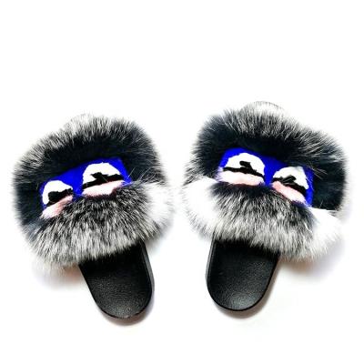 China Furry slippers women's deodorization fur slippers 2020 new summer fashion platform slippers for sale