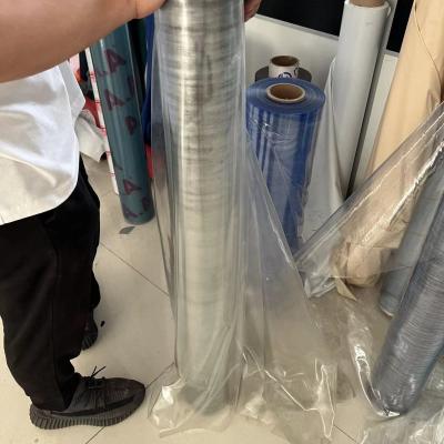 China Flexible Plastic Transparent PVC Film Waterdicht Goed drukbaar Te koop