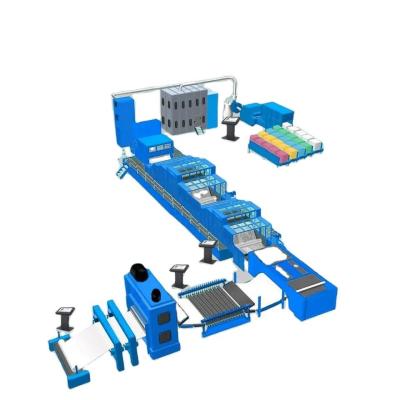 China Máquina de aquecimento de tecidos de poliéster de velocidade 200 m/min Máquina de aquecimento de algodão à venda