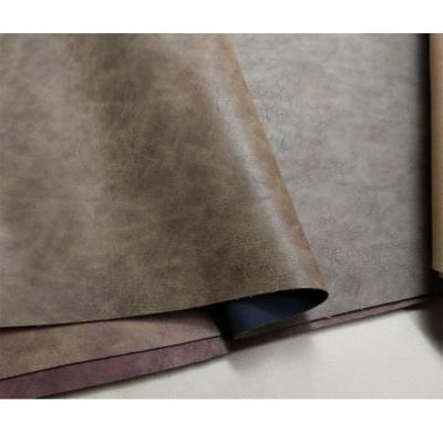 China Soft and Smooth Custom Printed Faux Leather Fabric with UV Protection and Abrasion Resistance for sale