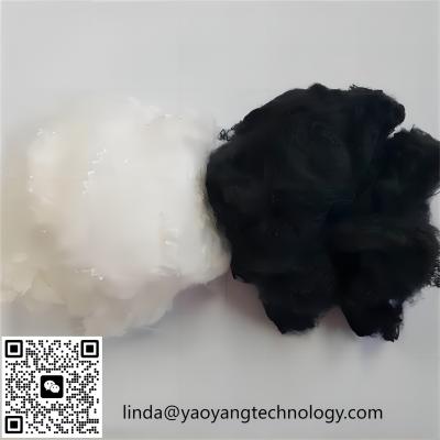 China Recyclable Low Melt Polyester Staple Fiber Colorful Length Range 2mm-6mm for sale