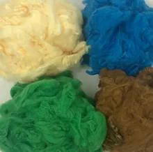 China Short Recycled Polyester Staple Fiber With Good UV Resistance for sale