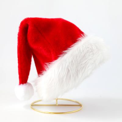 Chine Chapeau de Noël, chapeau de peluche court pour enfants, chapeau de peluche long pour adultes, style adulte à vendre