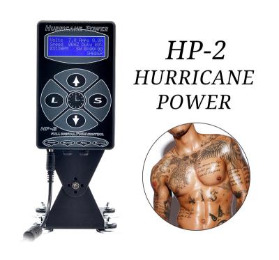 China Dual Control Plastic Tattoo Power Pen Machine Hurricane Tattoo Digital Power Supply 2023 for sale