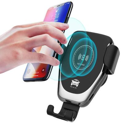 China CE Cerfected Car Charger 10W Car Mobile Phone Universal Phone Stand Wireless Fast Charging Stand for sale