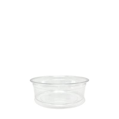 China Wholesale 8oz-117mm Transparent Disposable Plastic Cup Low Temperature PET Performance Cold Drink Cup for sale