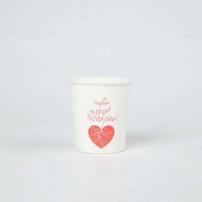 China LOGO Packaging Hot Coffee Disposable Paper Cup Recyclable Custom Paper Cups For Hot Drinks for sale