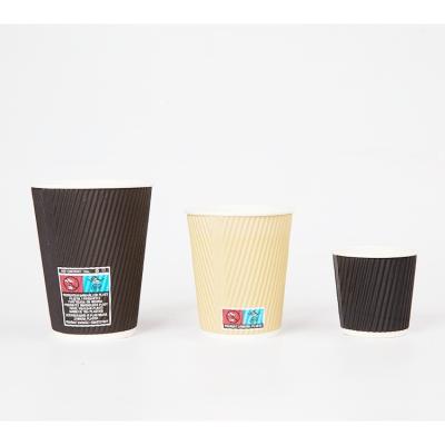 China Recyclable Hot Sale Factory Directly Custom Logo Packaging Disposable Recyclable Coffee Paper Cup for sale