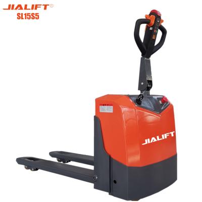 China CE elektrische voetgangerstruck nominale tractiegewicht 1500kg 4000 lb 3000 lb pallet jack Te koop