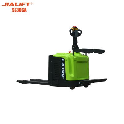 China 3000kg 3t 3500kg 2.5t Electric Powered Pallet Truck Rated Traction for sale