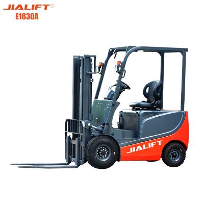 China Forklift Counter Balance Truck Rated Load Capacity 1600kg  Lifting Height 3000mm for sale