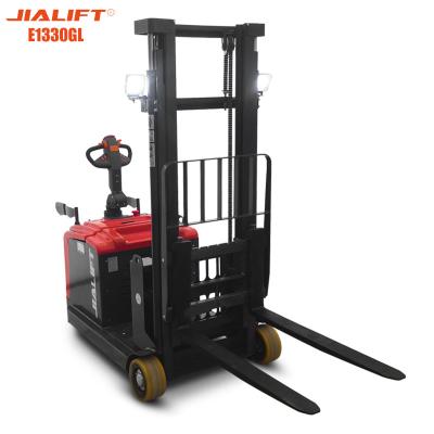 China Walkie Stacker Pallet Jack contrabalançado 1300kg Altura de elevação 3000mm 2.2kw à venda