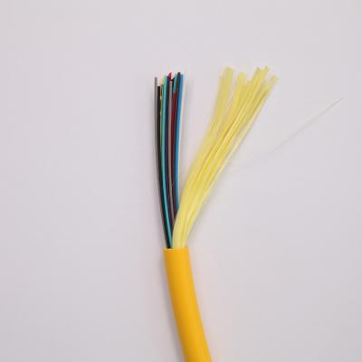 China Telecommunication 24 Core Single Mode Fiber Optic Cable Indoor Fiber Optic Cable Ftth Drop Flat Cable for sale