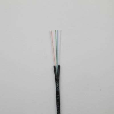 China LSZH Indoor Fiber Drop Cable GJXFH 1-4 Core LSZH Jacket Ftth Drop Cable for sale