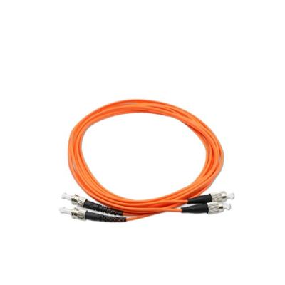 China Fc-stmultimode (50/125) Fc FC-ST Fiber Patch Cord Duplex Jumper Cable Fiber Patch Cord for sale