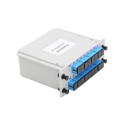 China 1x16 Fiber Splice Closure Box Body Fiber Splice Box PLC Splitter for sale