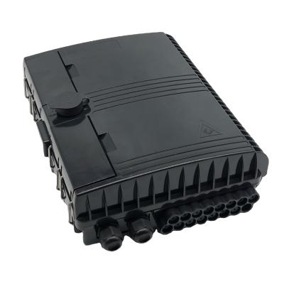 China Outdoor fiber optic termination box 16 port fiber optic distribution box 16 core fiber optic box for sale