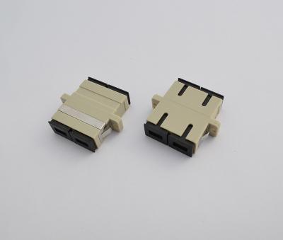 China Ceramic/Bronze Single Mode Hot Selling Cheap Good Quality Duplex SC UPC Bi-Directional Fiber Optic Adapter for sale