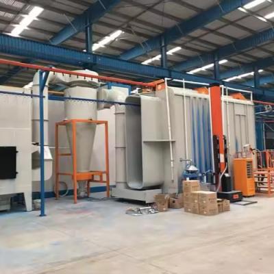 China Hotels Full Automatic Powder Coating Line with Reciprocator for sale