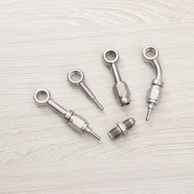 China Hot New Motorcycle Products Motorcycle Hydraulic Brake Hose Brake Hose Ends Aluminum Hose Ends for sale