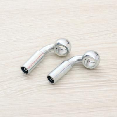 China Wholesale Low Expansion Low Temperature Resistance Price Burnt Tubing Titanium Purple Brake Hose Crimp Tool Joint High Pressure Hydraulic Quick Coupling for sale