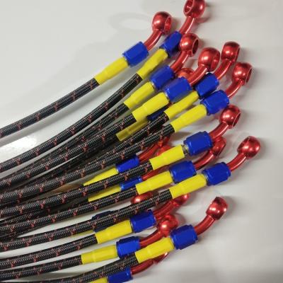 China Hot Sale Two 3.5mm Titanium Color Burnt Joint Brake Hose Joint Trivalent Trivalent Flare Tool 7.5mm for sale