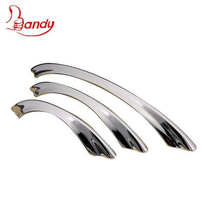 China High Quality Modern Bridge Accessory Design Zamak Closet Drawer Cupboard Cabinet Zamak Zinc Alloy Handle for sale