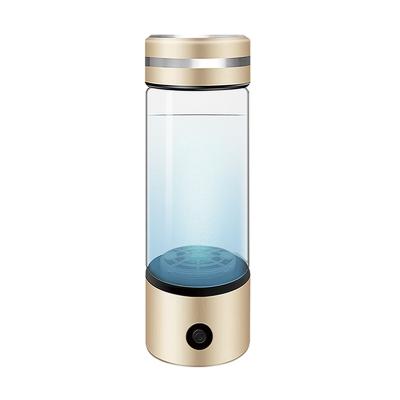 China Car Hot Selling Smart Home Appliances Hydrogen-Rich Water Bottle with Carbon Filter Alkaline Ionizer with Filter for sale