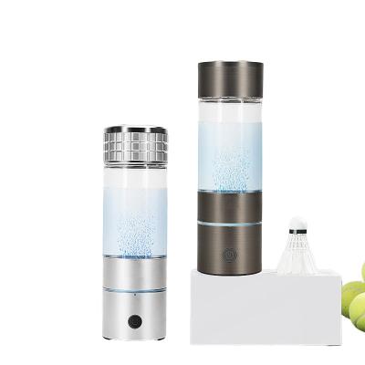 China Hotel Household Hydrogen Rich Water Bottle Generator Electrolysis Water Generator for Outdoor Use H2 Hydrogen Water Generators for sale