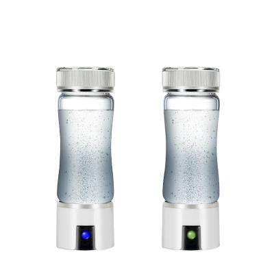 China Hotel High Quality Japanese Titanium Hydrogen Water Maker Bottle Ionizer and Generator Producing Hydrogen-Rich Antioxidant Water Cup for sale